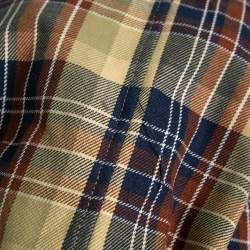 Fear of God Yellow Multicolor Plaid Pattern Long-Sleeve Shirt L