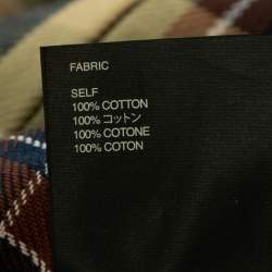 Fear of God Yellow Multicolor Plaid Pattern Long-Sleeve Shirt L