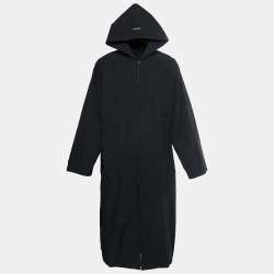 Fear of God Black Synthetic Hooded Rain Jacket L Fear of God | TLC