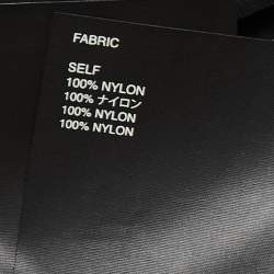 Fear of God Black Synthetic Hooded Rain Jacket L
