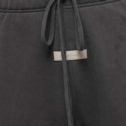 Essentials Fear of God Dark Grey Cotton Knit Joggers S
