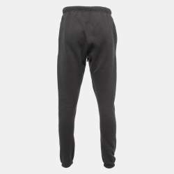 Essentials Fear of God Dark Grey Cotton Knit Joggers S
