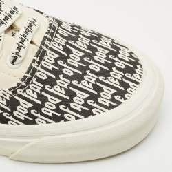 Fear of God x Vans White/Black Canvas Era 95 DX Sneakers Size 42