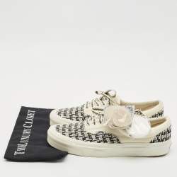 Fear of God x Vans White/Black Canvas Era 95 DX Sneakers Size 42