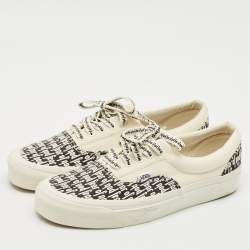 Fear of God x Vans White/Black Canvas Era 95 DX Sneakers Size 42