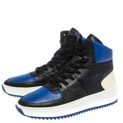 Fear Of God Tri Color Leather Basketball High Top Sneakers Size 41