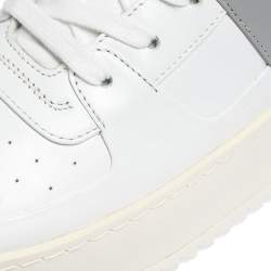Fear Of God White/Grey Leather Basketball High Top Sneakers Size 41