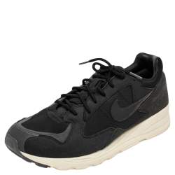 Nike Air Max X Fear of God Black Mesh And Leather Skylon-2 Sneakers Size 44