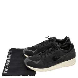 Nike Air Max X Fear of God Black Mesh And Leather Skylon-2 Sneakers Size 44