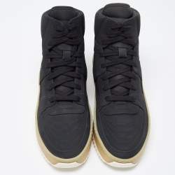 Fear of God Black Nubuck High Top Sneakers Size 41