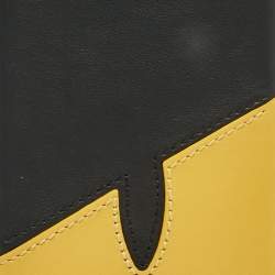  Fendi Black/Yellow Leather iPhone X Cover