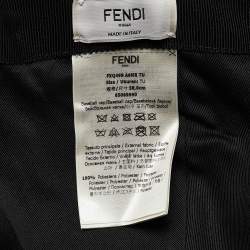 Fendi Brown Zucca Pattern Canvas Baseball Cap 