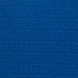 Fendi Blue Zucchino Rubber Ipad Case