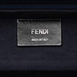 Fendi Tri Color Plexiglass and Leather Mini Trunk Bag