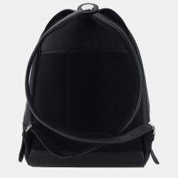 Fendi Black Leather backpack Bag