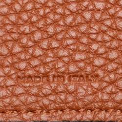 Fendi Brown Leather Travel Kit Pouch