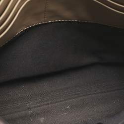 Fendi Tricolor FF Coated Canvas and Leather Diagonal Flat Pouch
