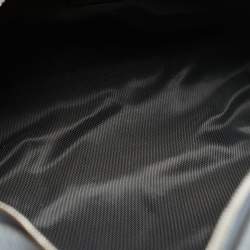 Fendi Grey Leather Travel Kit Pouch with Passport Holder
