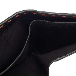 مملوكة مسبقًا Fendi Orange Selleria Leather Bifold Wallet