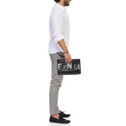 Fendi Think Vocabulary Leather Pouch Mini