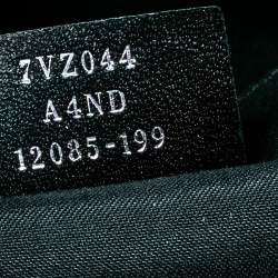 Pre Owned حقيب ة ظهر فندي زينو سانتاندير نايلون وحافة حلد زوكا توباكو أسود 