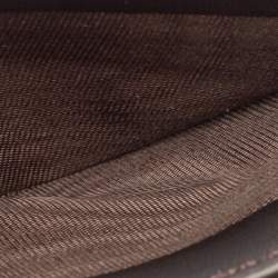 Fendi Tobacco Zucca and Leather Bifold Wallet