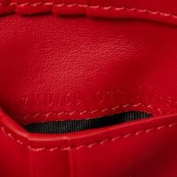 Pre Owned Fendi Black Leather Bug Eyes Bifold Wallet