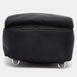 مملوكة مسبقًا Fendi Black Nylon Small Fendiness Backpack