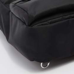 مملوكة مسبقًا Fendi Black Nylon Small Fendiness Backpack