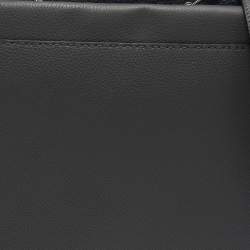 Fendi Grey Selleria Leather Romano Peekaboo ISeeU Briefcase