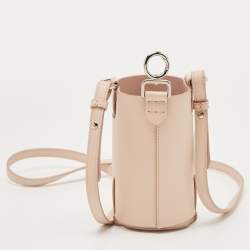 Fendi Pink Leather Flask Holder 