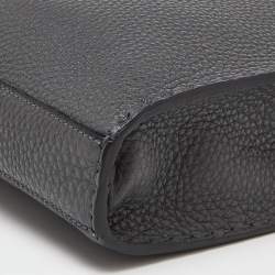 Fendi Grey Romano Selleria Leather Peekaboo ISeeU Briefcase 
