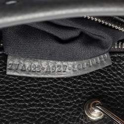 Pre Owned Fendi Grey Selleria Leather Mini Fit Top Handle Bag