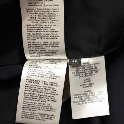 Fendi Navy Blue Wool Blend Trouser M