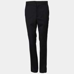 Fendi Navy Blue Wool Blend Trouser M