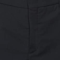 Pre Owned Fendi Blue Imperial Stretch Wool Blend Trouser S