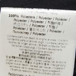 مملوكة مسبقًا Fendi Black Cotton FF Applique T-Shirt M