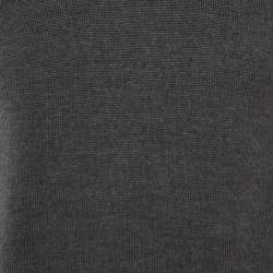 Fendi Charcoal Grey Fleece Wool Sweater Vest M