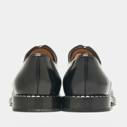 Fendi Black Leather Lace Up Oxfords Size 43