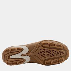 Fendi Beige Canvas Fendi Lab Sneakers  EU 43