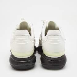 Fendi Multicolor Mesh and Leather Forever Fendi  Low Top Sneakers Size 41
