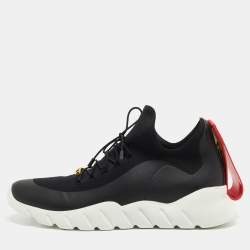 Fendi knit think colorblock sneakers best sale