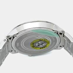 Fendi Blue Stainless Steel Runway F711013000 Men's Wristwatch 41 mm
