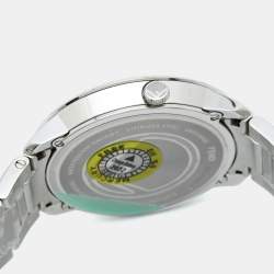 Fendi Blue Stainless Steel Runway F711013000 Men's Wristwatch 41 mm