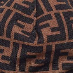 Fendi Brown/Black Monogram Canvas Baseball Cap 