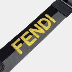 Pre Owned حزام قماش فندي