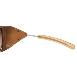 Fendi Brown/Black Gradient FS5215L Aviator Sunglasses