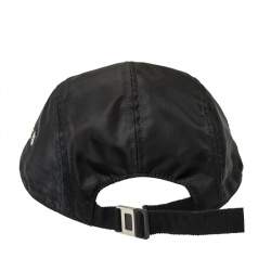 Fendi Black FF Logo Embossed Baseball Cap One Size