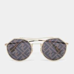 Fendi x Joshua Vides White/ Grey FF M0084/S Botanical Shield Sunglasses  Fendi