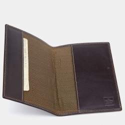 Fendi Brown Zucca Canvas and Leather Passport Holder